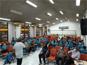 Galeria de imagens - Projeto Conheça o ICE - Visita da Escola Estadual de Tempo Integral Maria do Céu Vaz D’Oliveira